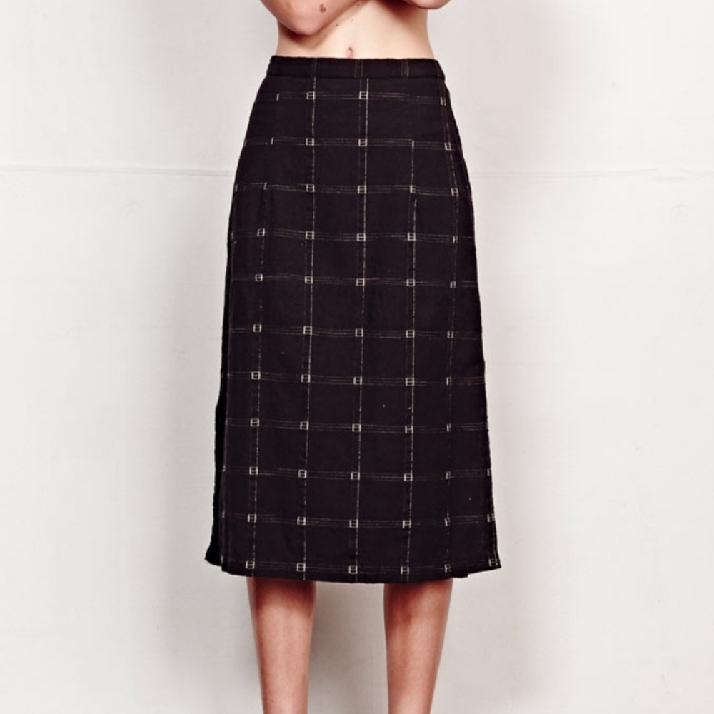 Ace & Jig Gallery Skirt Black Magic Sz M